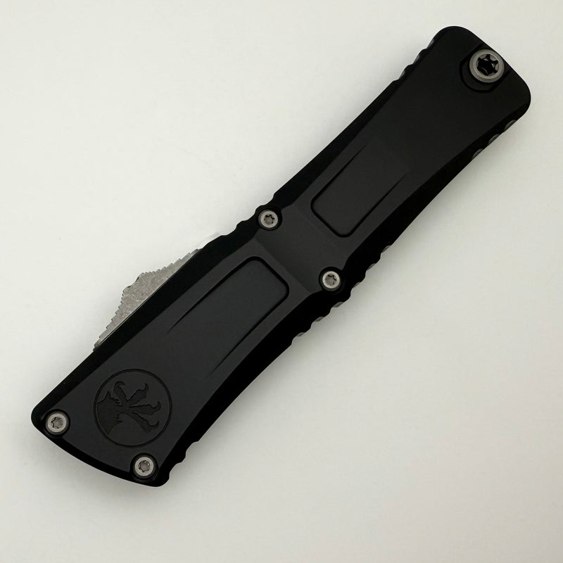 Microtech Knives Combat Troodon Gen III Apocalyptic F/S Tanto w/ Black Handle 1144-12AP