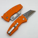 Demko Nano Razor Shark w/ Orange G-10 Handles & Changeable Razor Blade