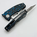 Demko Nano Shark w/ Artic Storm Carbon Fiber Handles & Clip Point CPM-20CV