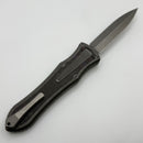 Hawk Designs Model C Deadlock Stonewash Titanium w/ Purple Haze Carbon Fiber & Stonewash M390 D/E