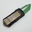 Microtech Exocet Tanto Jedi Master Green Standard 158-1JM