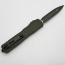 Microtech Ultratech Gen IV D/E Tactical Standard w/ Cerakote OD Green Handle 11224-1COD