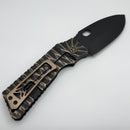 Medford TFF-1 Fat Daddy Black/Bronze Predator Handles w/ DLC S45VN