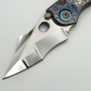 Borka Marfione Custom Stitch Ti2 Design Gambler w/ Wu-Fang Ground Mirror Polish