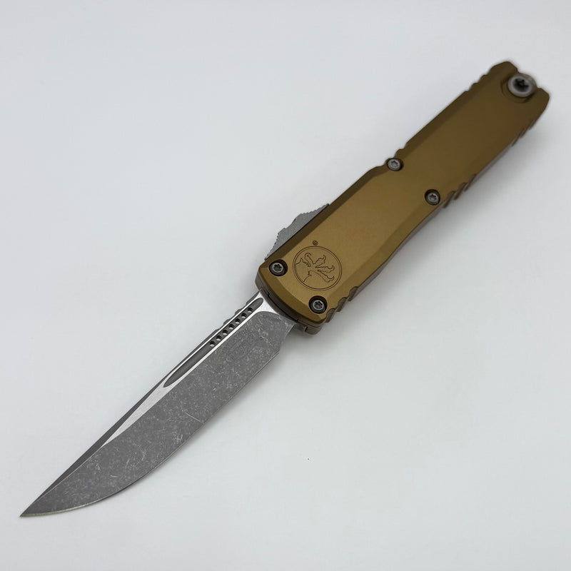 Microtech Ultratech Gen IV S/E Apocalyptic Standard w/ Tan Handle 11214-10APTA