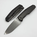 Custom Knife Factory FIF18 w/ DLC Titanium Handles & Polished DLC M398