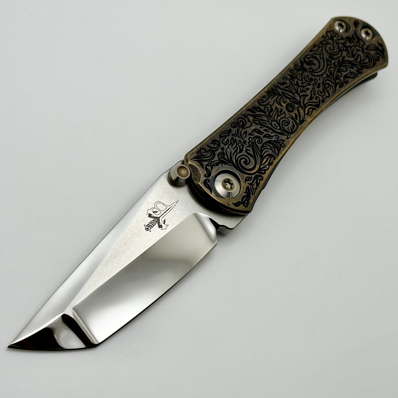 Borka Blades & Marfione Custom & Ti2 Design SBTF Scroll TRD 2024 w/ Mirror Star Ground M390