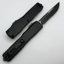 Microtech Ultratech ZBP S/E Tactical Partial Serrated M390MK w/ Black Handle 1121-2T