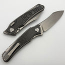 Hawk Designs Talon Spectral Carbon Overlay Brightwashed Titanium Handles & Brightwashed M390