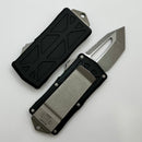 Microtech Exocet T/E Tanto Apocalyptic Standard & Black 158-10AP