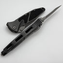 Microtech Socom Elite S/E Manual Weathered Metal Apocalyptic 160-10APWME