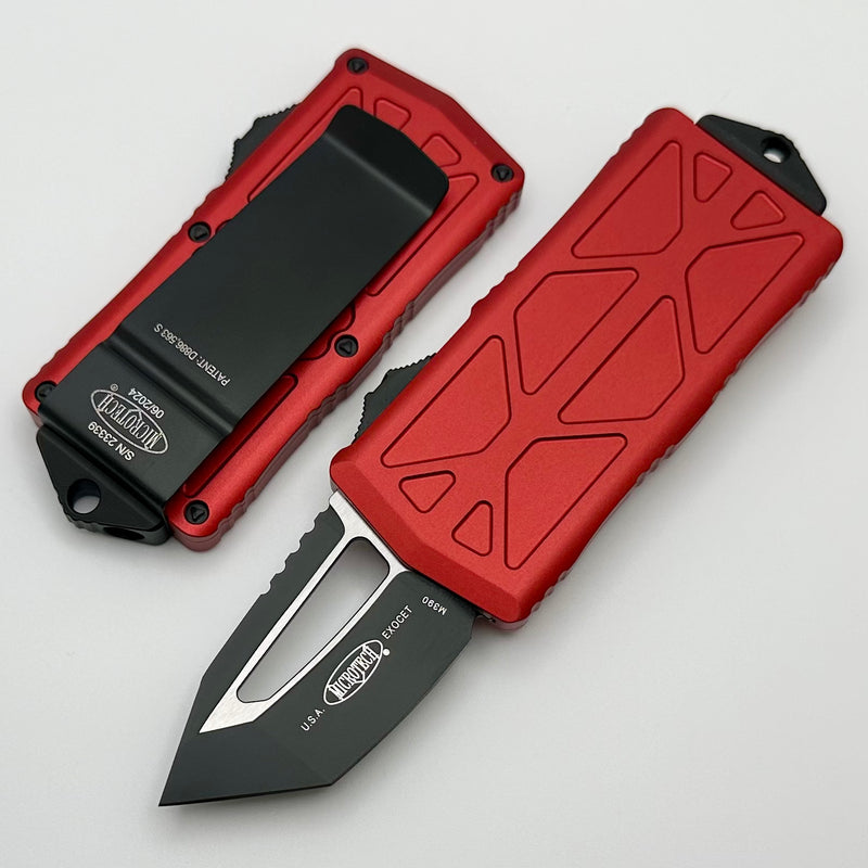 Microtech Exocet T/E Tanto Red Standard 158-1RD