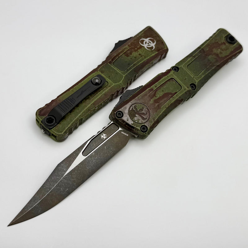 Microtech Knives Combat Troodon Gen III Outbreak Bowie Signature Series 1146-1OBDS