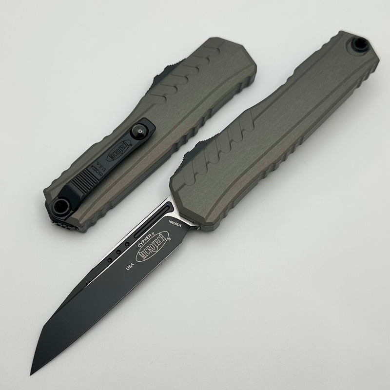 Microtech Cypher II Natural Clear Standard S/E 1241-1NC