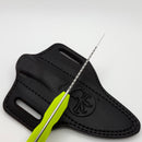 Microtech Akris w/ High Visibility G-10 Handles & Stonewash M390MK 95-10HV-1