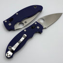 Spyderco Manix 2 Dark Blue G-10 & S110V C101GPDBL2