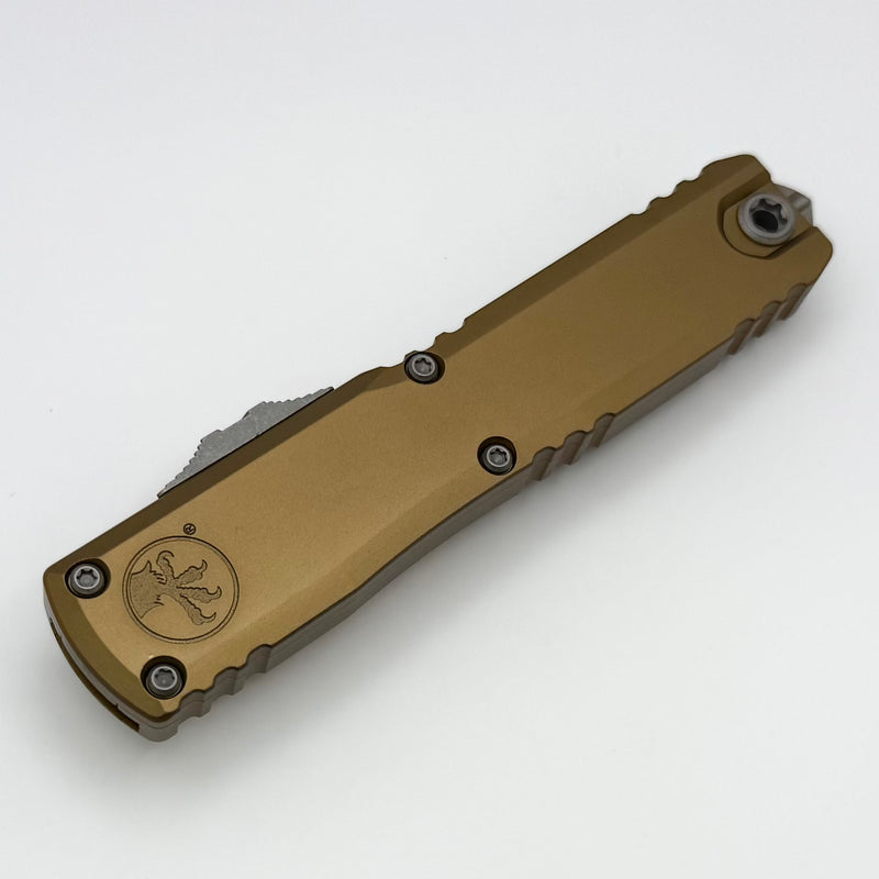 Microtech Ultratech Gen IV D/E Apocalyptic Standard w/ Tan Handle 11224-10APTA