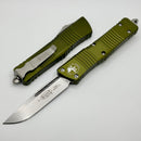 Microtech Combat Troodon Single Edge Stonewash & OD Green 143-10OD