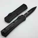 Microtech Glykon Tactical Bayonet Part Serrated & Black Handle 184-2T