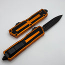 Microtech Scarab 2 Gen 3 Tactical D/E Full Serrated w/ Orange Handle 1280-3OR