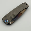 Medford Marauder Full Size "Old School" Titanium Handles w/ 0.26" Vulcan 3V Tanto