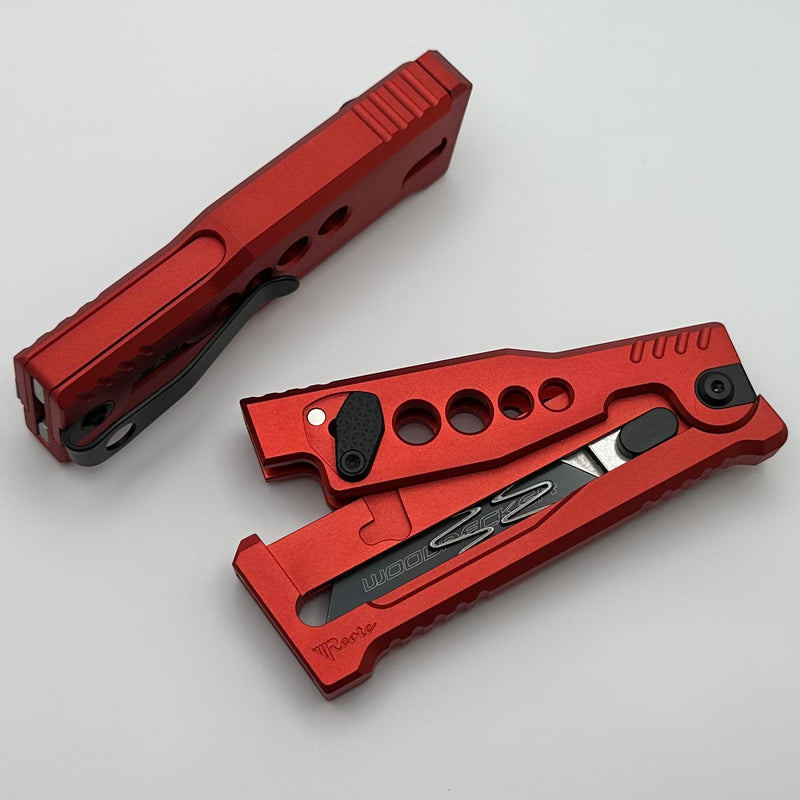 Reate EXO-U Utility Speedhole Red Aluminum Handle