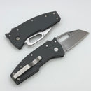 Demko Nano Shark w/ Gray GRN Handles & Shark Foot AUS10A