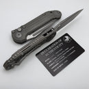 Microtech Knives LUDT Gen III Apocalyptic Tanto Frag Titanium Handles 1136-10APFRMS1