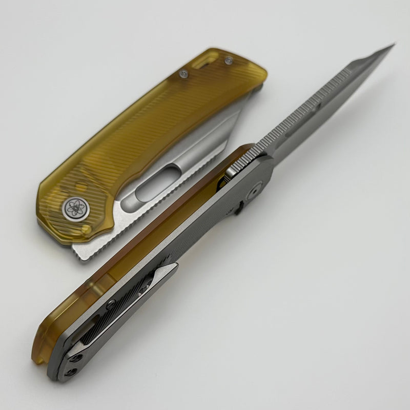 EMP EDC Relative Bowie Milled Ultem/Titanium Handles & Stonewash MagnaCut Special Edition