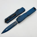 Microtech Ultratech ZBP D/E Weathered Blue 1122-1WBL