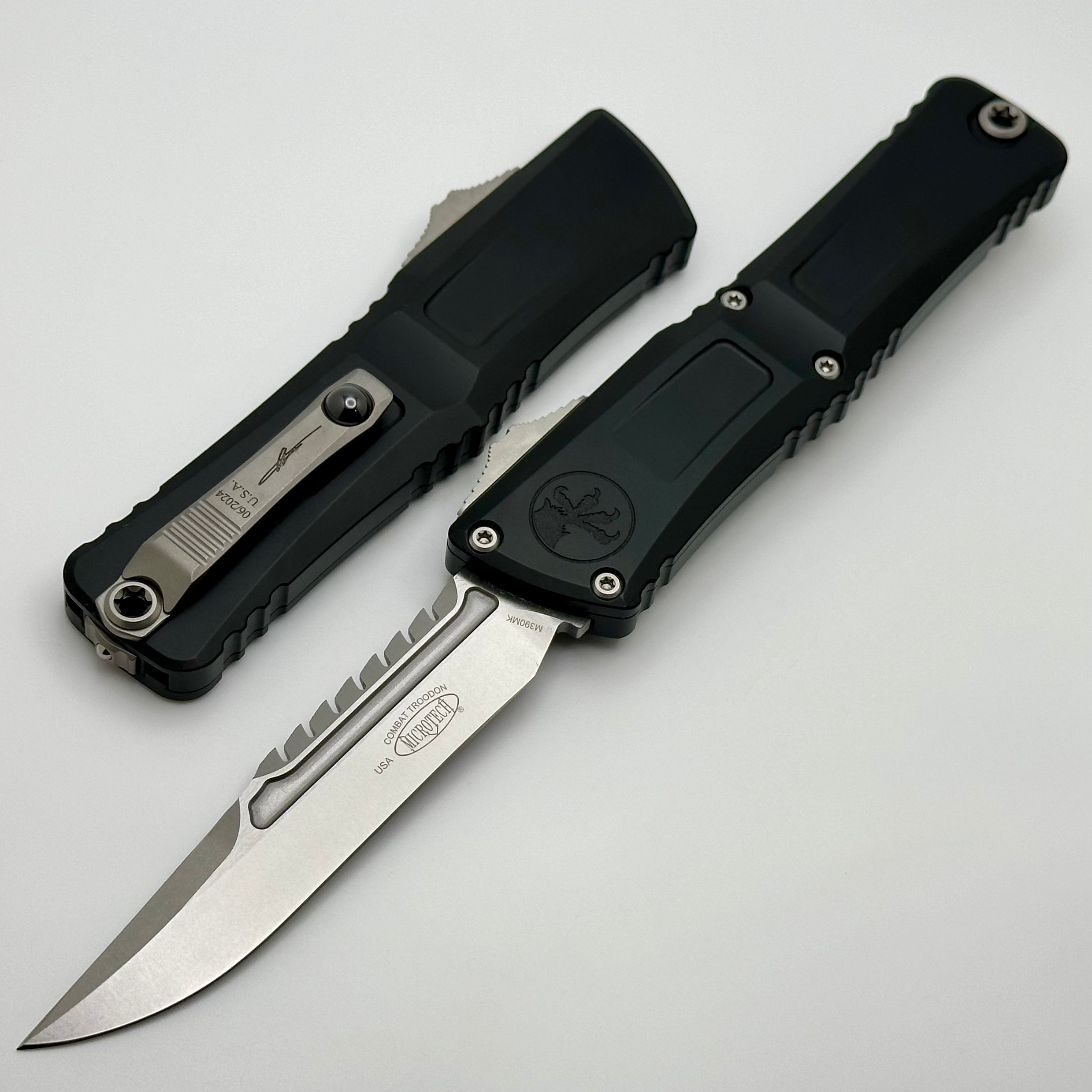 Microtech Knives Combat Troodon Gen III Interceptor Stonewash Standard