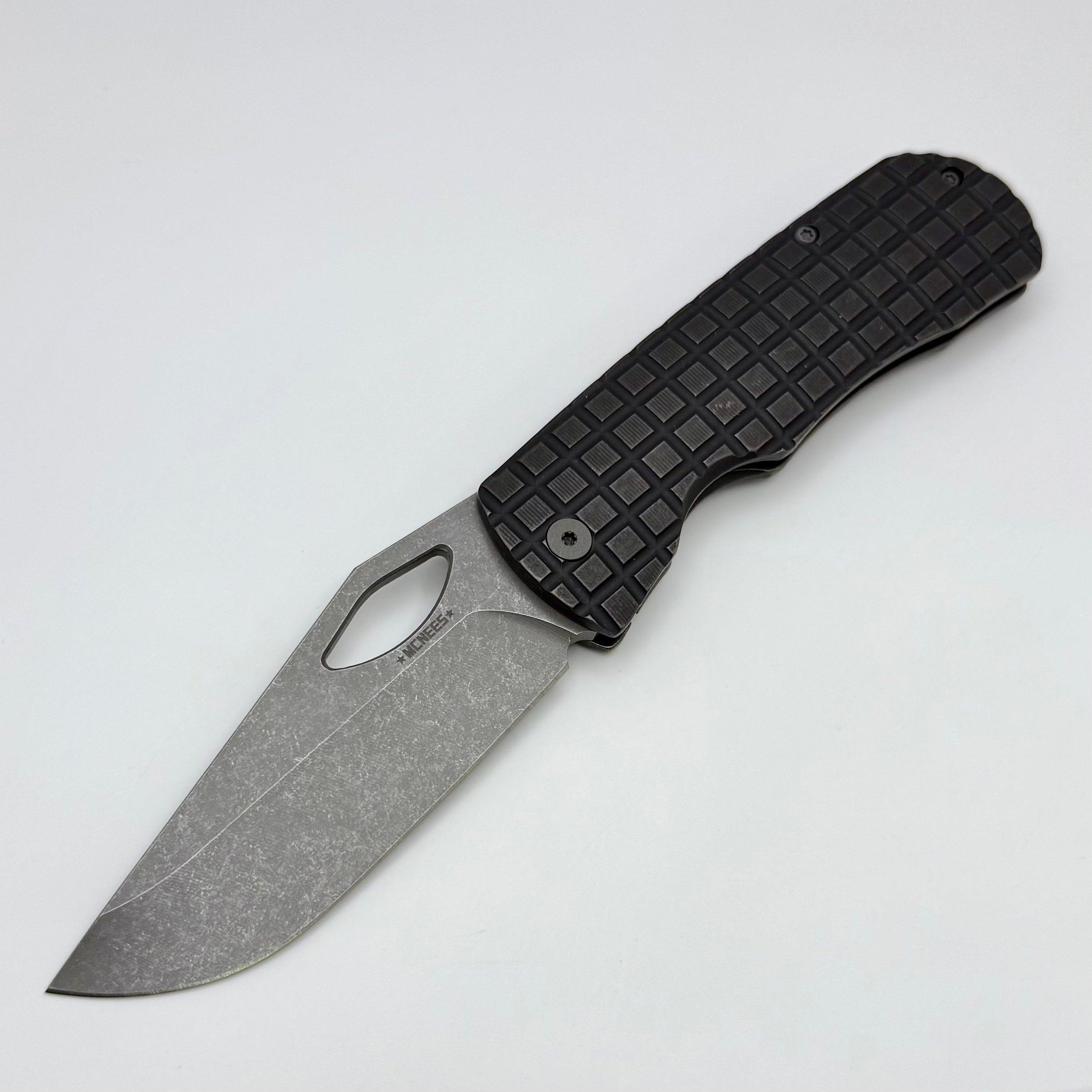 McNees Dixon w/ Frag Antique Titanium Handles & Stonewash MagnaCut