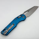 Microtech Knives MSI RAM LOK Blue Aluminum & Stonewash M390MK 210-10BL