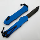 Heretic Hydra V3 Blue Aluminum Handle & DLC Tanto MagnaCut H006-6A-BLU