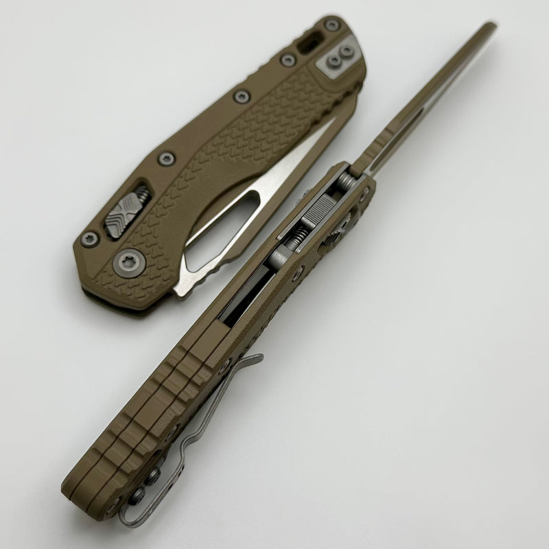 Microtech Knives MSI RAM LOK Polymer Dark Earth Cerakote Standard 210T-1PMCDE-A6