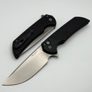 Pro-Tech Mordax Gridlock Black Handle & Stonewash MagnaCut MX105 Gridlock