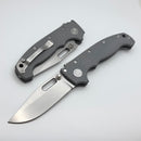 Demko Knives MG AD20S w/ Grey G10 Handles & MagnaCut Clip Point