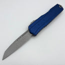 Microtech Cypher II S/E Apocalyptic w/ Claw Burst Navy Handle 1241-10APNACWD