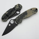 Spyderco Para 3 Camo G-10 & Black S45VN C223GPCMOBK