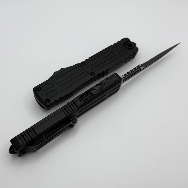 Microtech Ultratech EX - ZBP Bayonet Tactical Full Serrated w/ Black M
