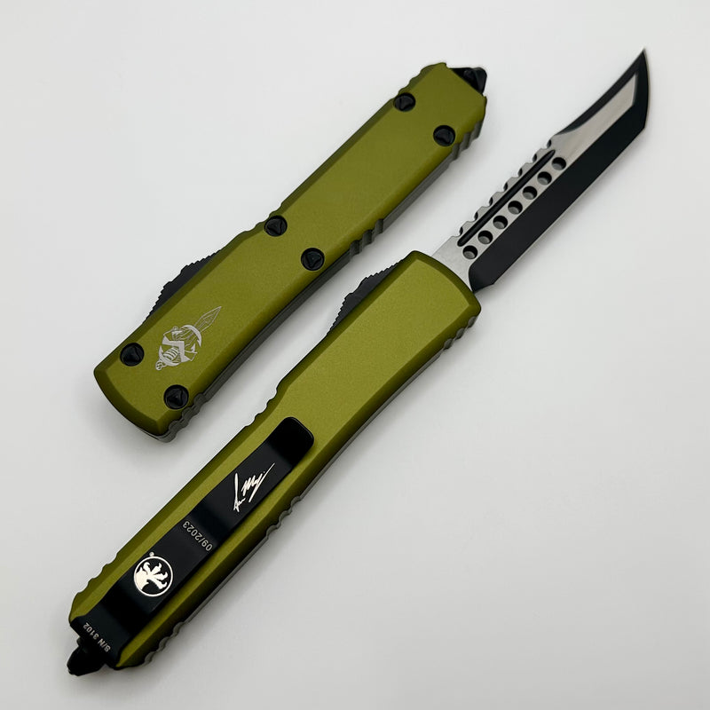 Microtech Ultratech Hellhound OD Green Standard 119-1ODS