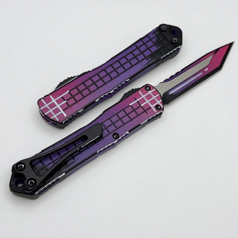 Heretic Knives Manticore S Frag Cel Shade Purple w/ Tanto Magnacut Exclusive H023F-CS-PU