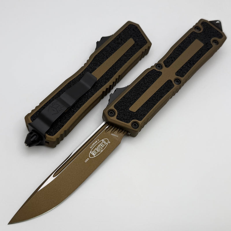 Microtech Scarab 2 Gen 3 S/E Cerakote Burnt Bronze 1278-1UB-C19Z4