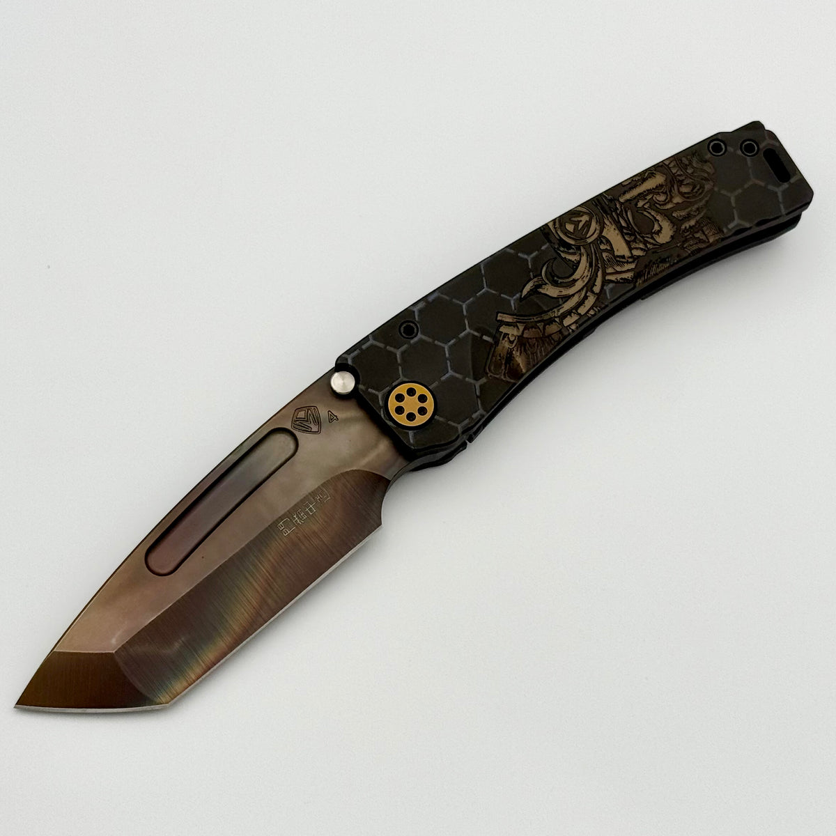 Medford Marauder Full Size Black Samurai Wrap Titanium Handles w/ 0.26