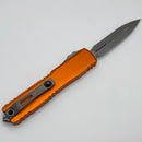 Microtech Ultratech Gen IV D/E Apocalyptic Full Serrated w/ Orange Handle 11224-12APOR