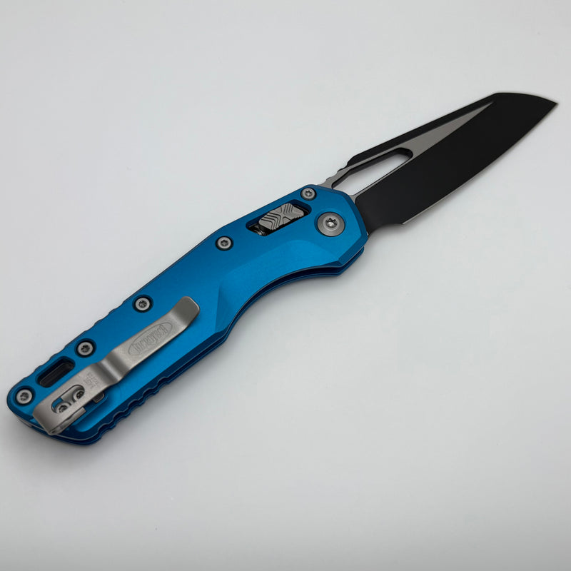 Microtech Knives MSI RAM LOK Blue Aluminum & Black M390MK 210-1BL