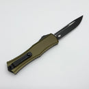 Grenade Blem Microtech Knives Mini Hera Black S/E M390MK w/ OD Green Handle 1703M-1OD