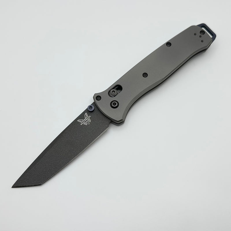 Benchmade Bailout Limited Edition Bead Blast Titanium & Cerakote CPM-M4 537BK-2302 Pre Owned