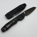Spyderco Smock Black TiCN Cruwear w/ Black Aluminum Handles C240BKALBKCWP Distributor Exclusive