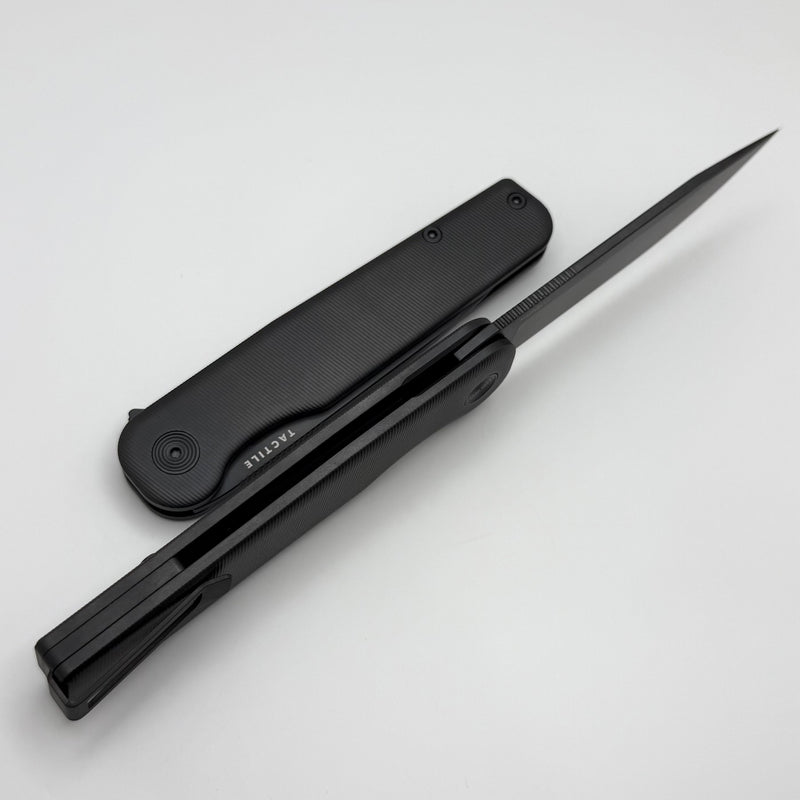 Tactile Knife Rockwall Flipper V2 w/ DLC Handles & DLC MagnaCut